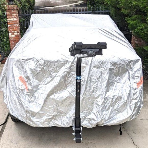 Full SUV Silver UV/Dust/Scratch/Rain/Snow Protector Cover - Picture 5 of 7